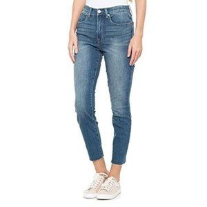 Lucky Brand Women's Size 6  High Rise Bridgette Skinny Jeans Denim Raw Hem